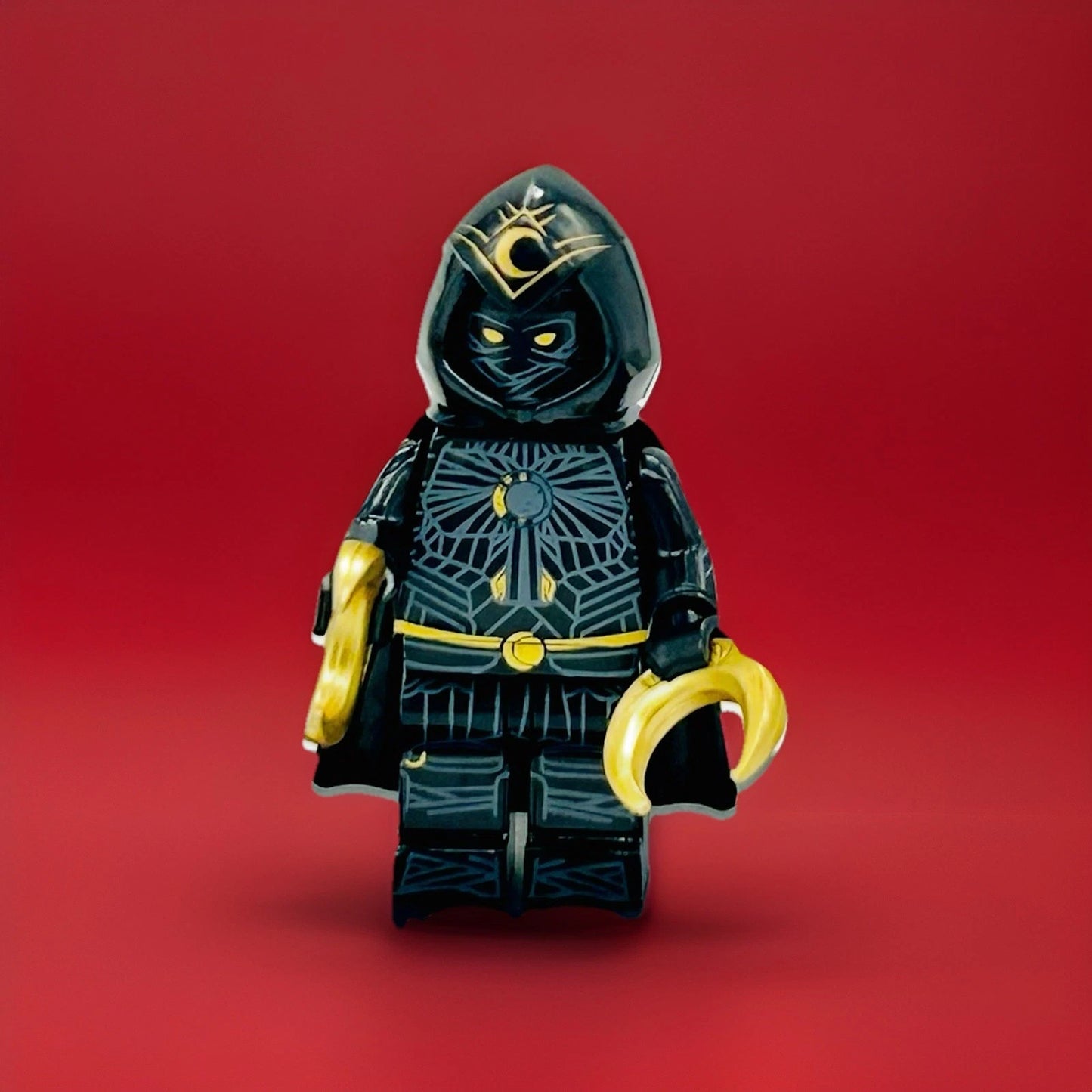 #0166 - Moon Knight (Black / Gold)