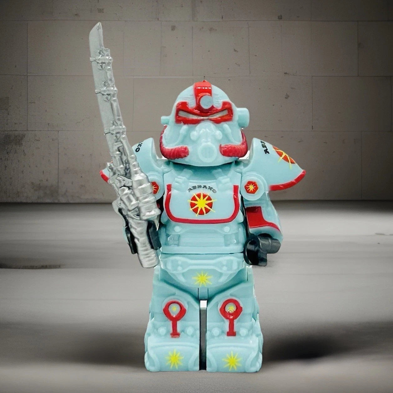 #0817 - T51 Mecha Juggernaut (Lite Blue) (Fall Out)