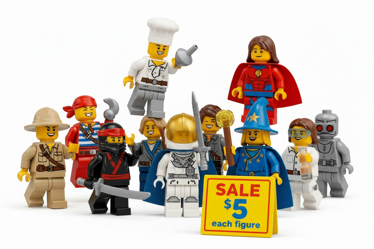Clearance - $5 Figures