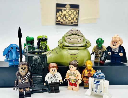 #0002-W - Jabba the Hutt Set (12 Figures)