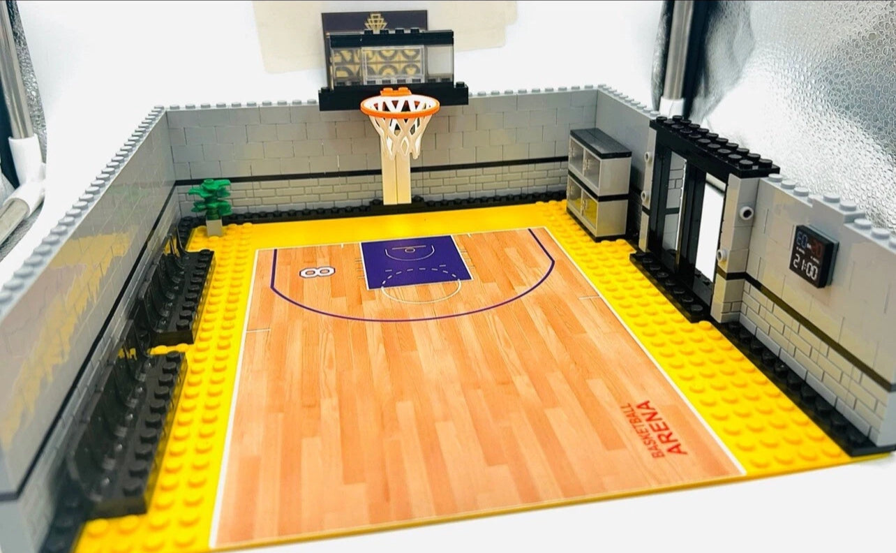 #0003-D - Basketball Court Set