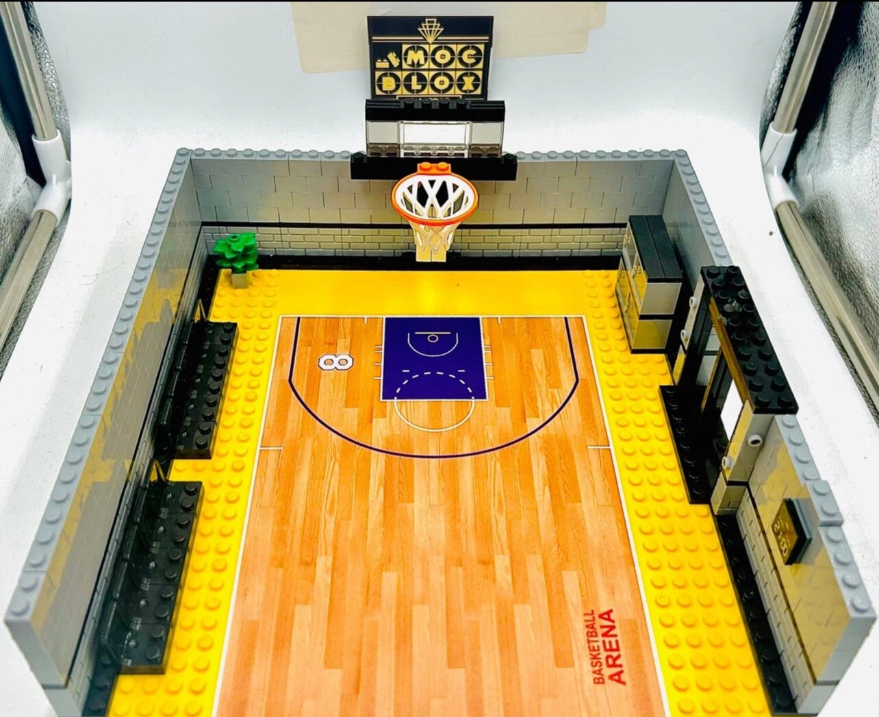#0003-D - Basketball Court Set