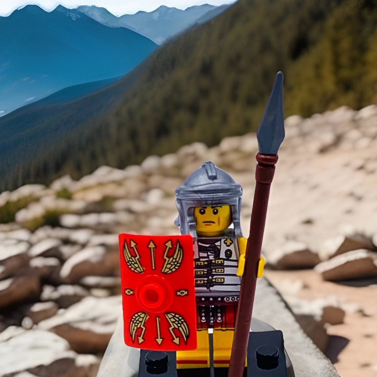 #0578 - Roman Solider w/ Shield