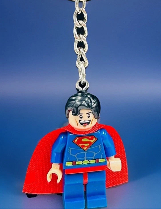 #0186-KC - Superman (Lego Movie) Keychain