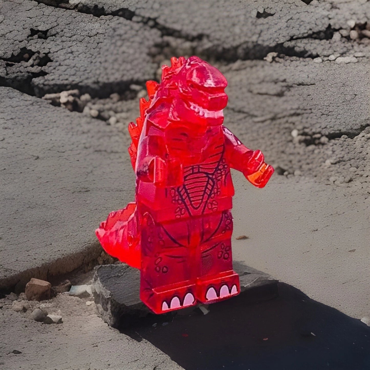 #0642 - Godzilla (Transparent Red)