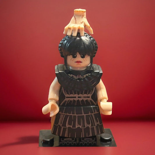 #0999 - Wednesday Addams (Dancing Dress w/ Thing)