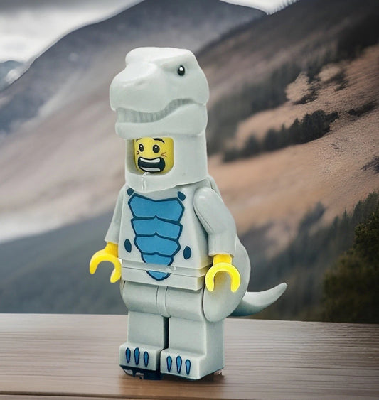 #0542 - Gray T-Rex Suit