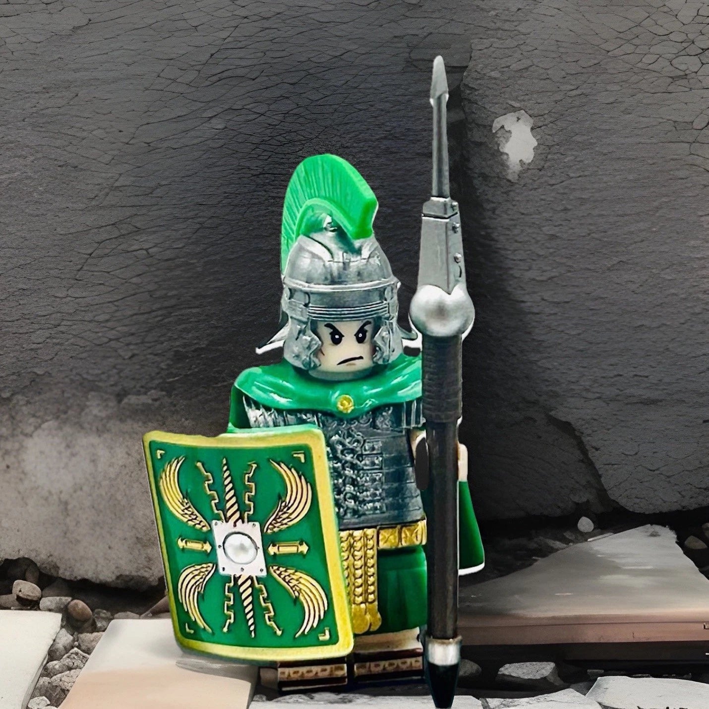 #1107 - Roman Warrior (Green)