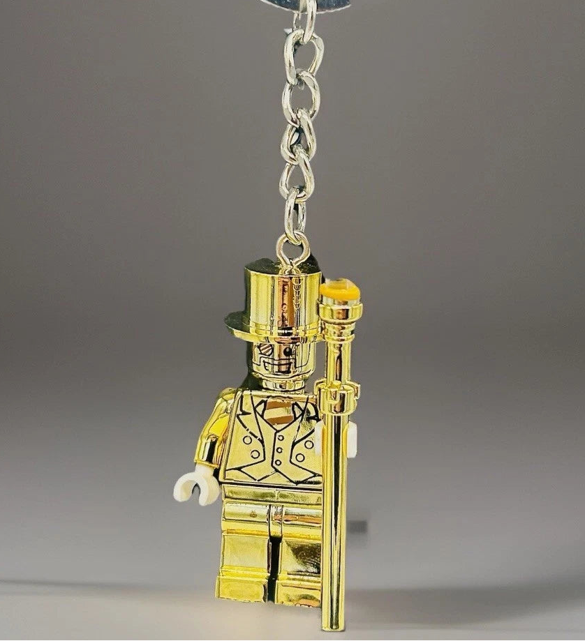 #0533-KC - Mr. Gold Keychain