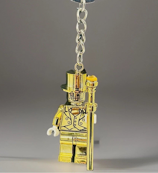 #0533-KC - Mr. Gold Keychain